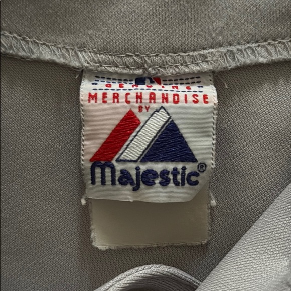 Majestic Gray New York Baseball Jersey - Picture 6 of 6